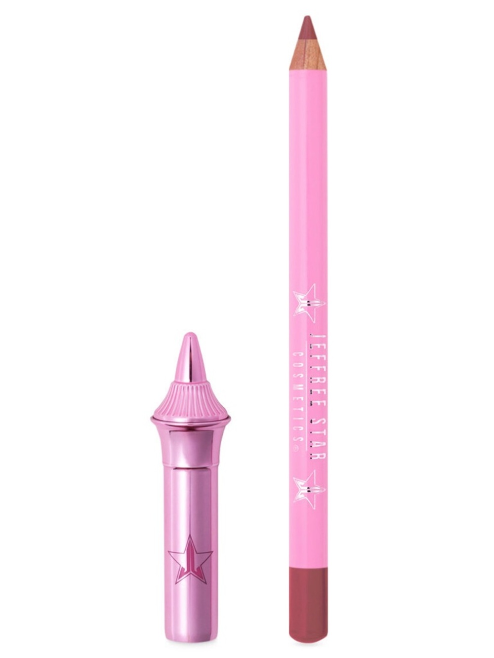 Jeffree Star Calabasas Velour Lip Liner- rosy pink, creamy, satin finish, vegan - Picture 3 of 9